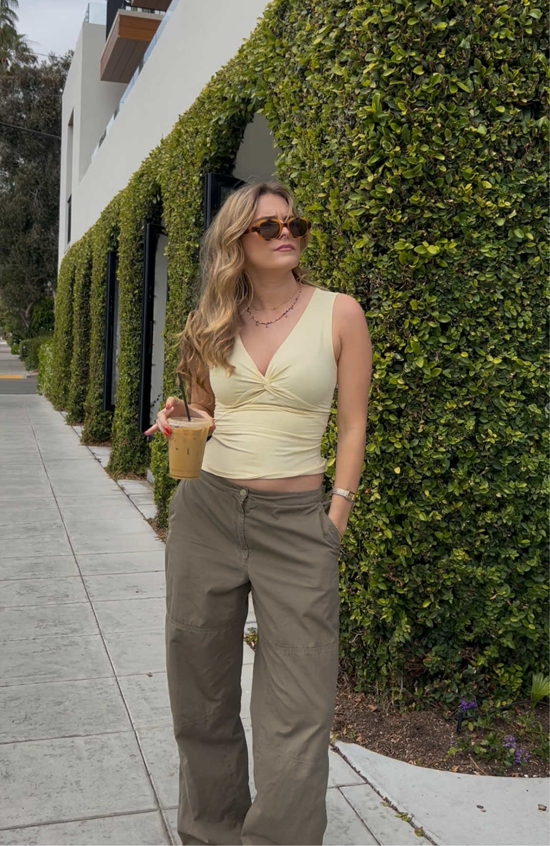 Vintage Butter Yellow Tank