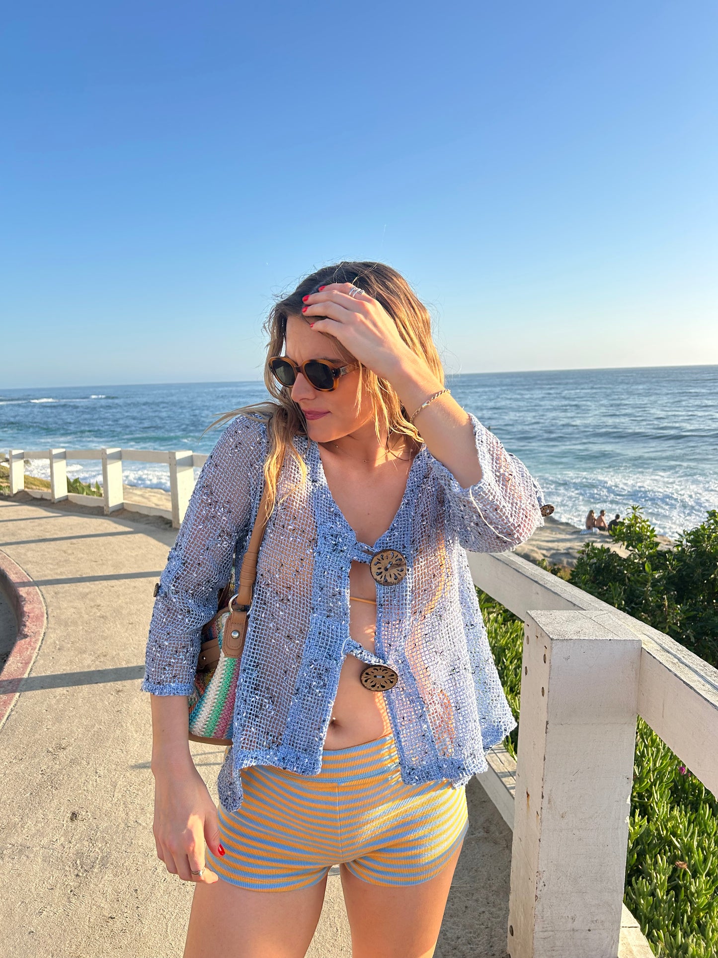 Vintage Crochet Cardigan