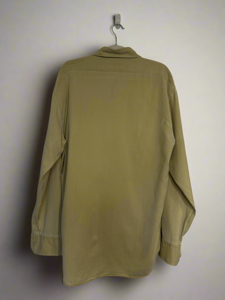 Canali Mustard Button Down - Size L