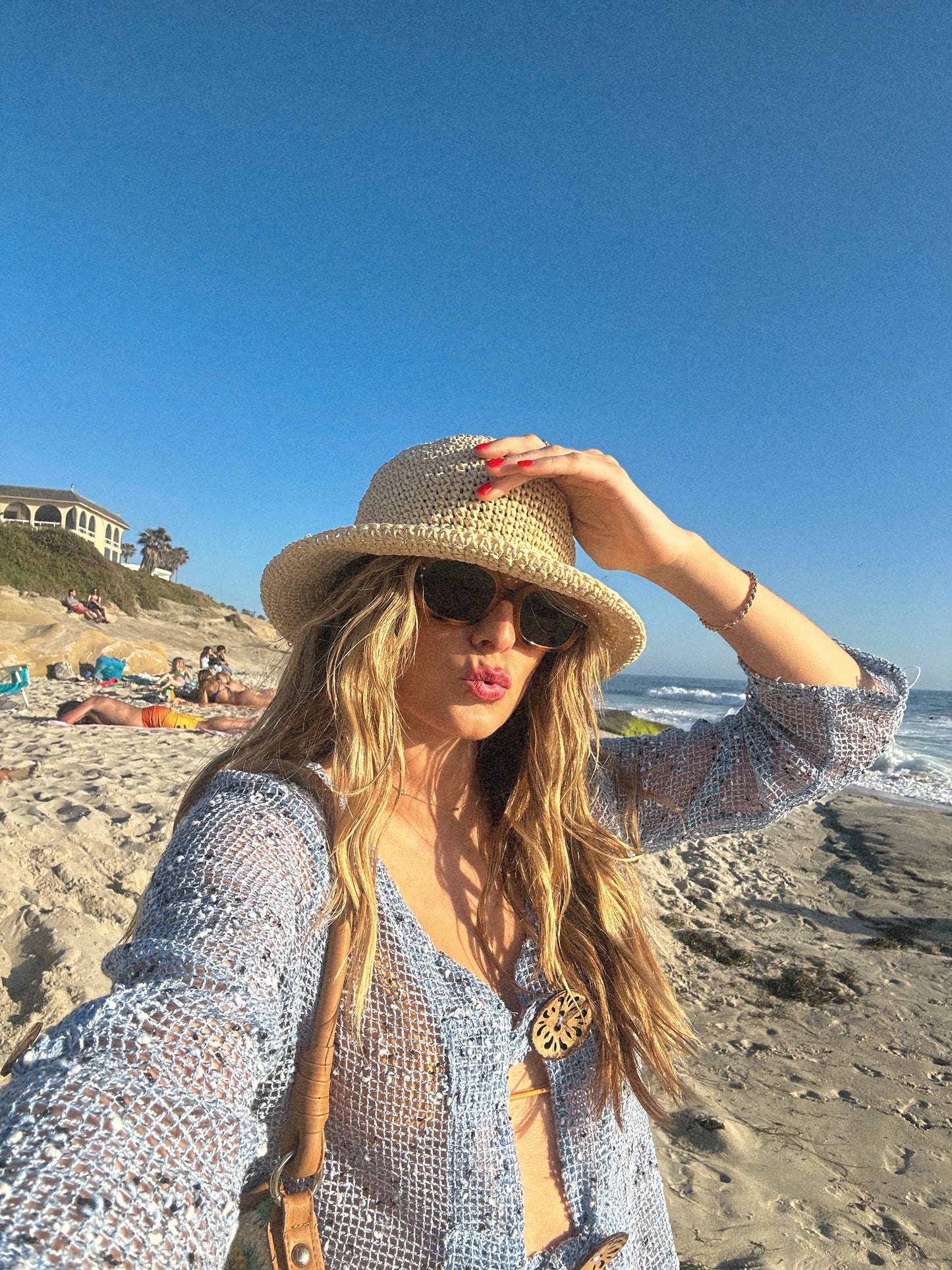 Straw Bucket Hat
