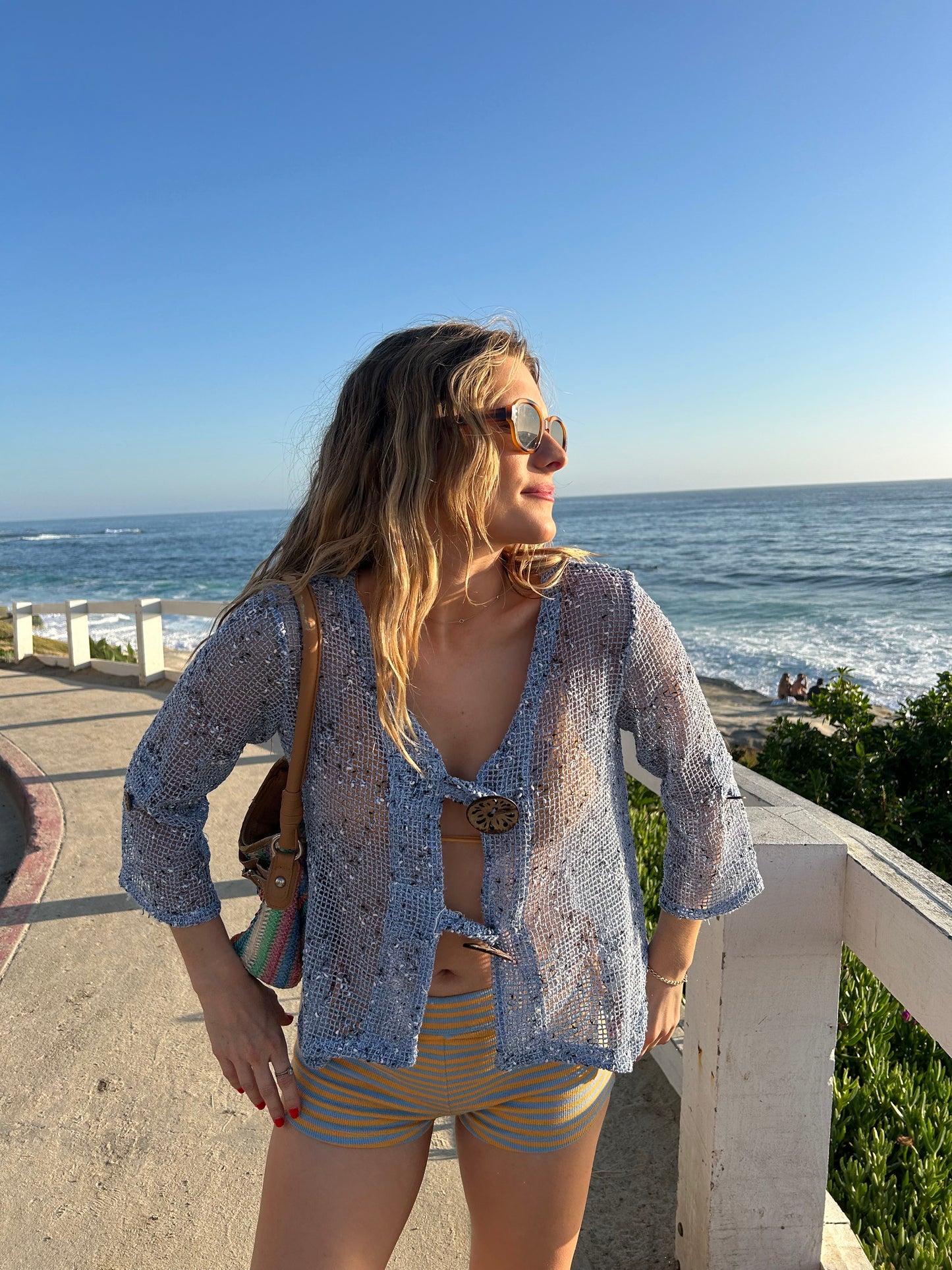 Vintage Crochet Cardigan