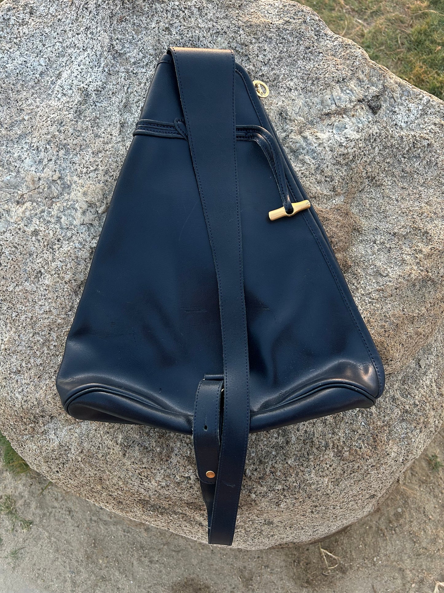 Longchamp Leather Backpack