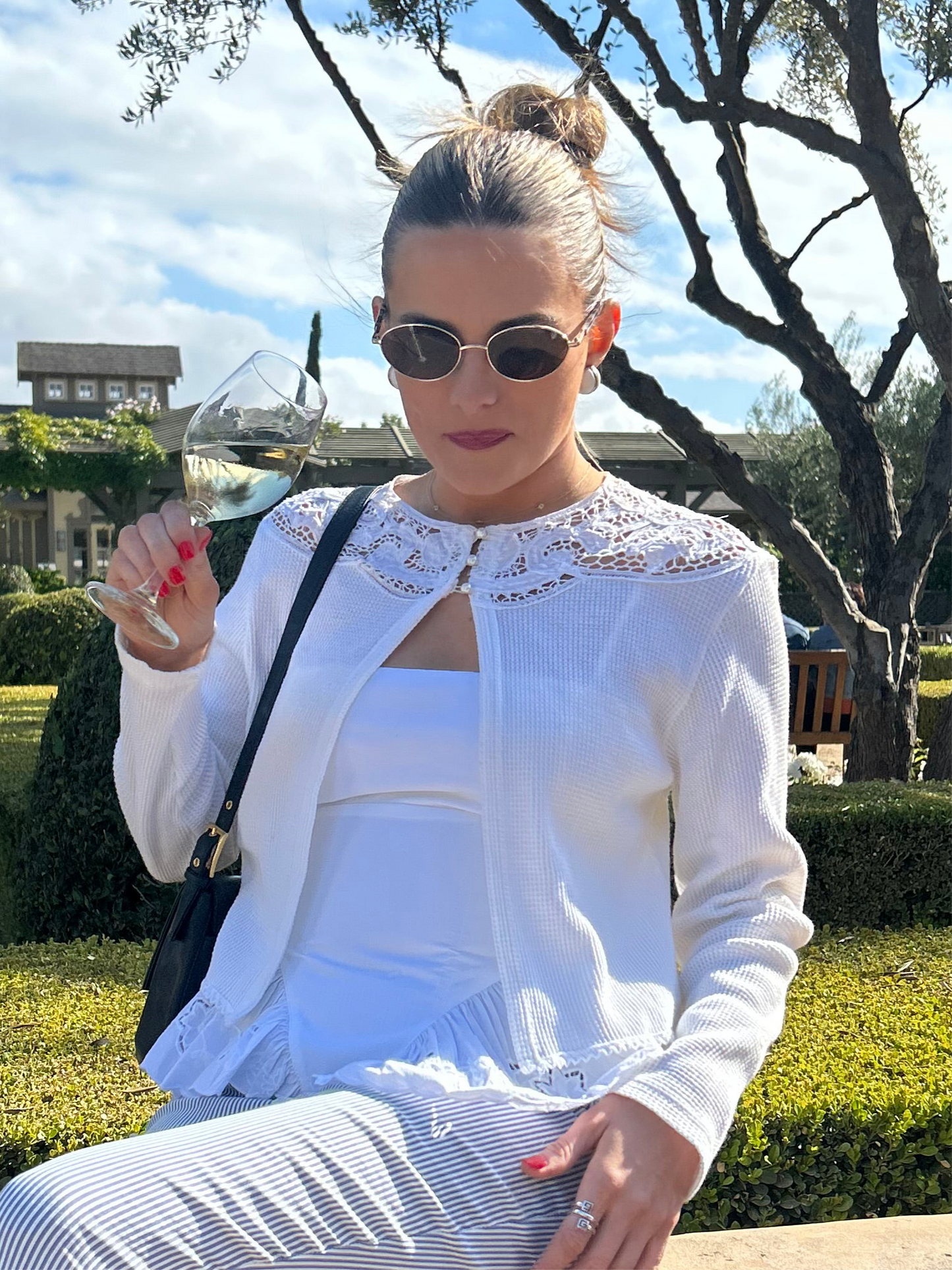 Vintage Pearl Button Cardigan