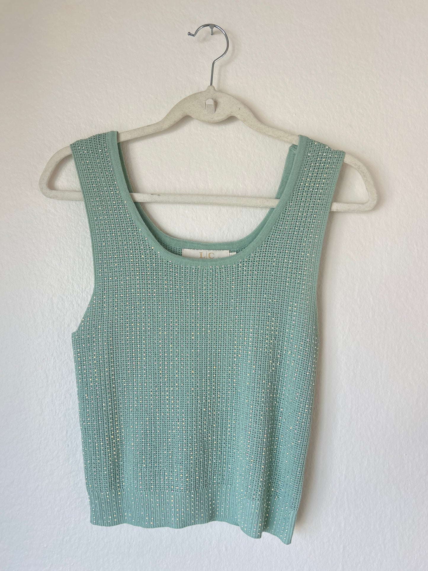 Vintage Teal Gem Tank