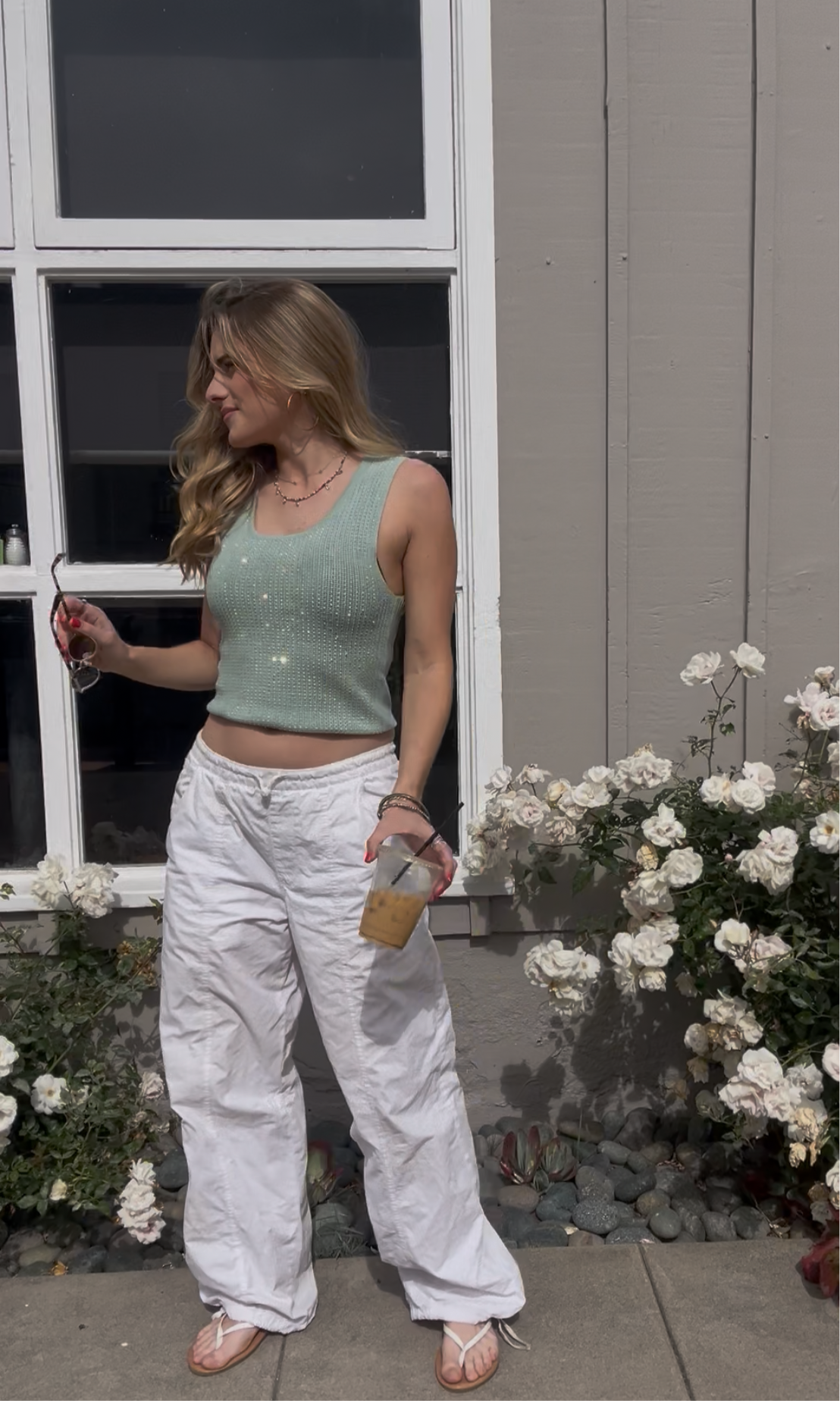 Vintage Teal Gem Tank