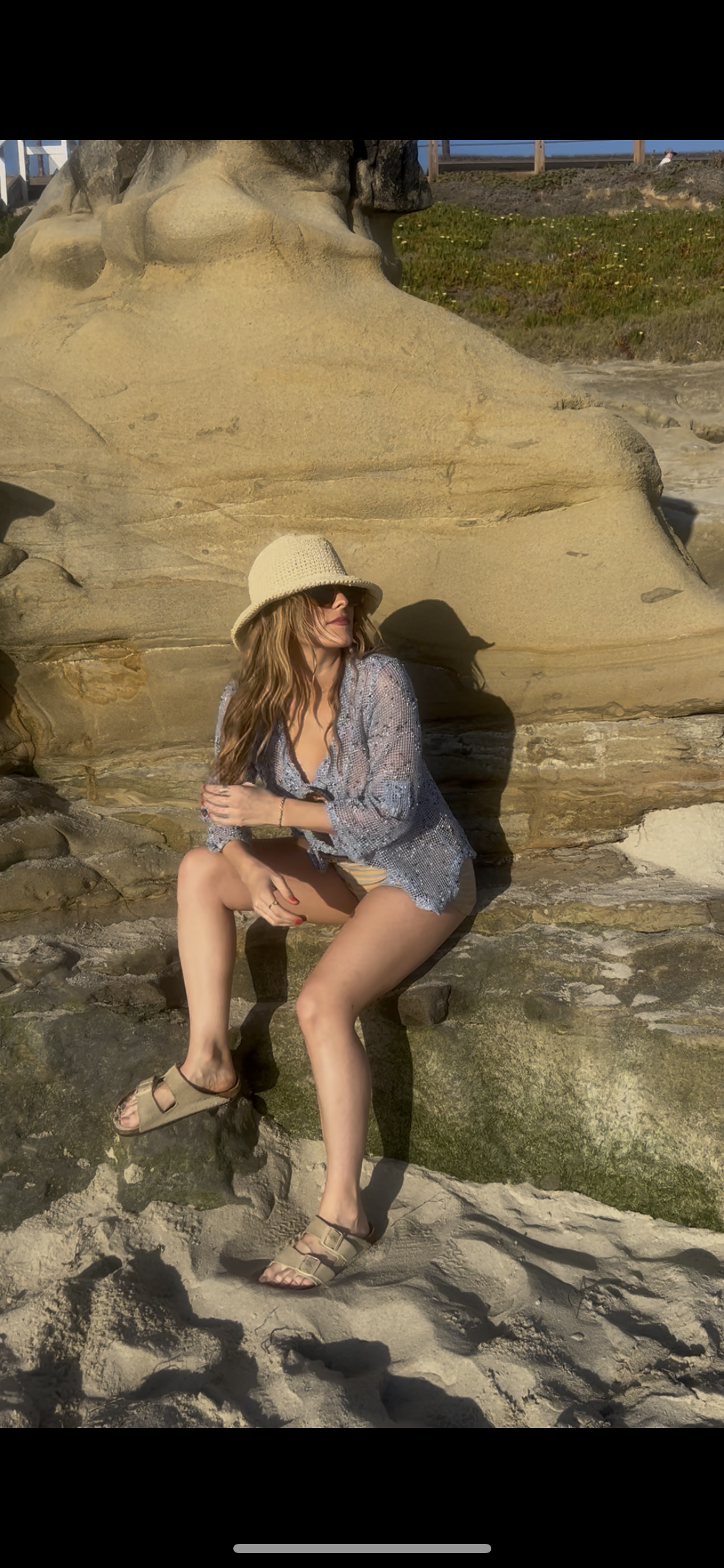 Straw Bucket Hat