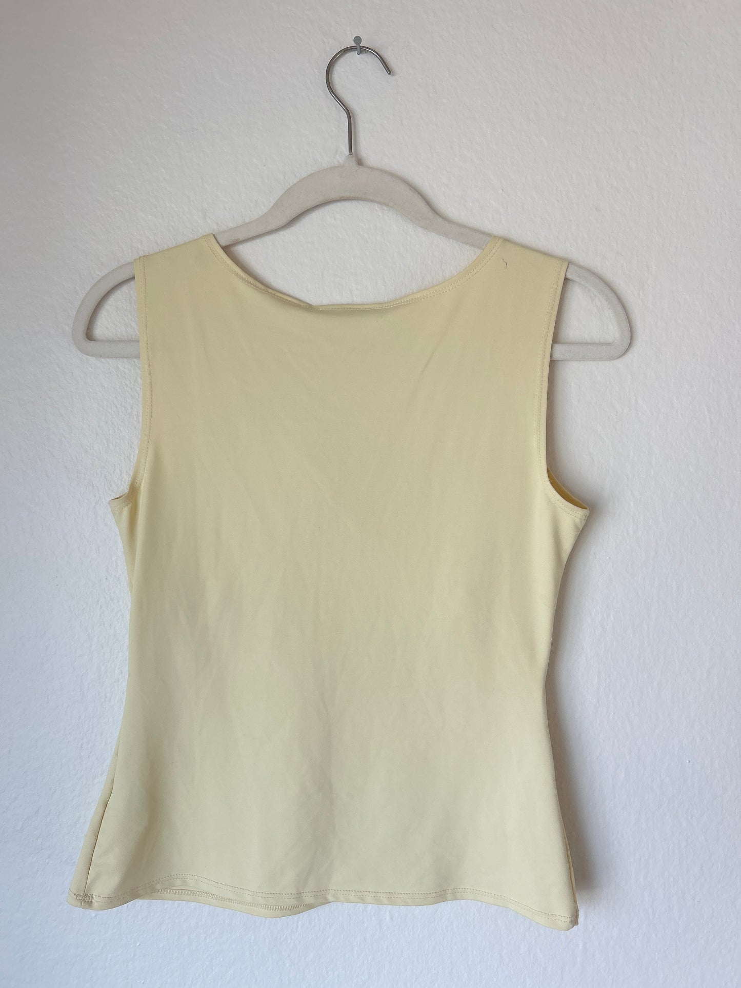 Vintage Butter Yellow Tank
