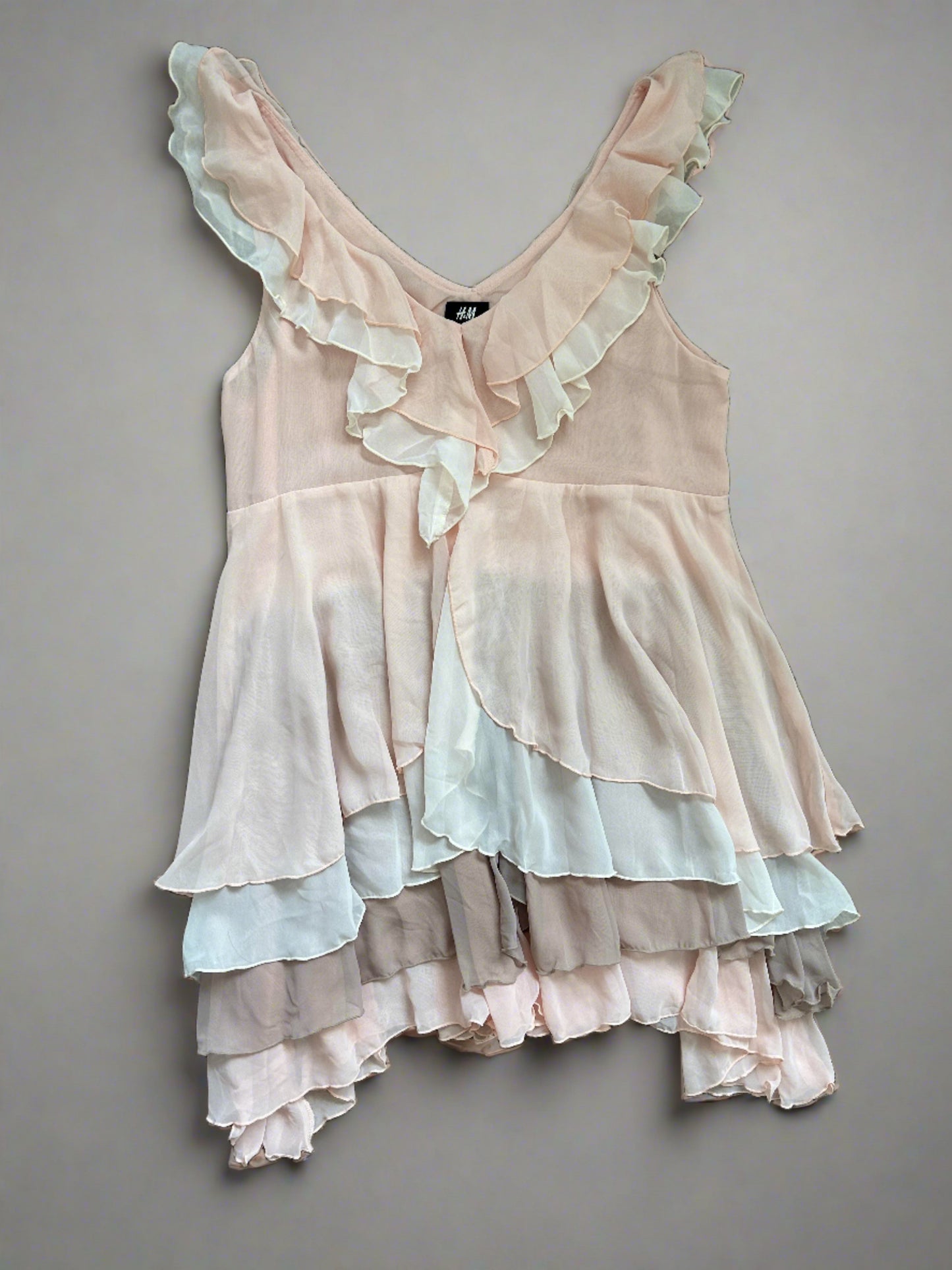 Vintage H&M Ruffle Dress - Size 8