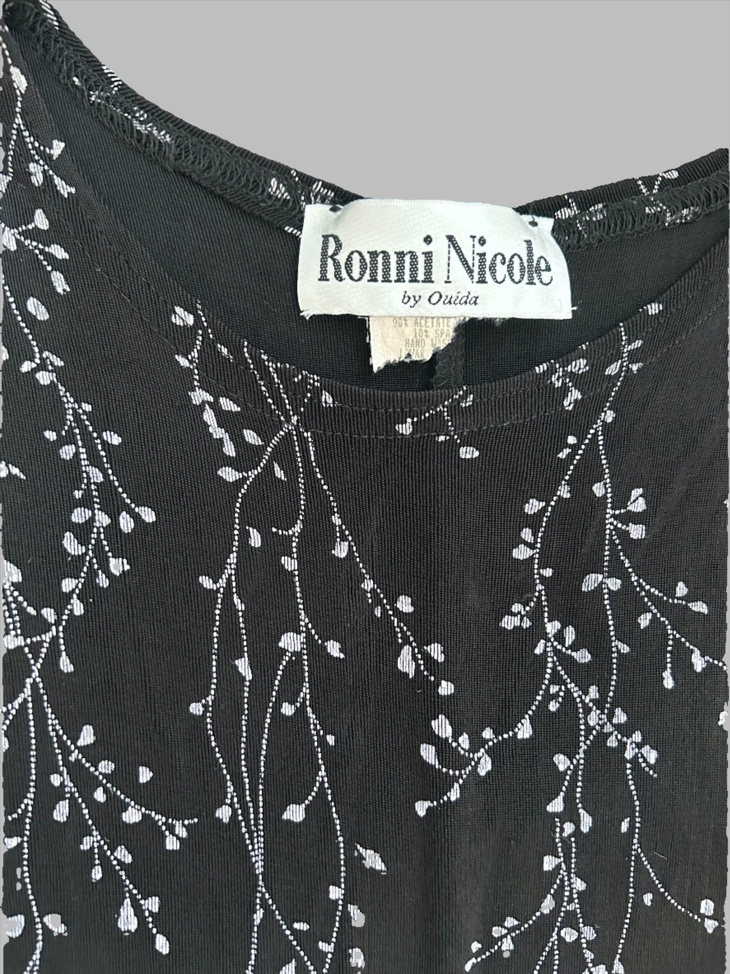Vintage Jersey Maxi Dress - Size L/XL