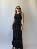 Vintage Jersey Maxi Dress - Size L/XL