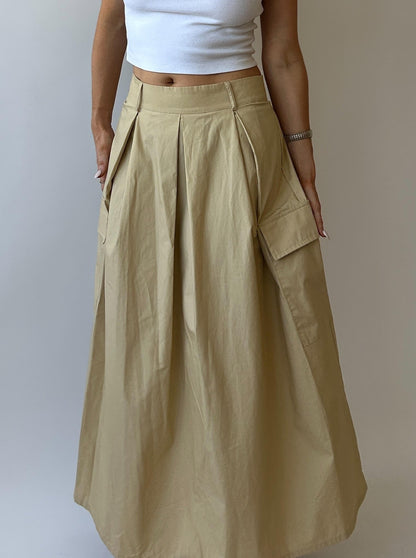 Cargo Maxi Skirt - Size S