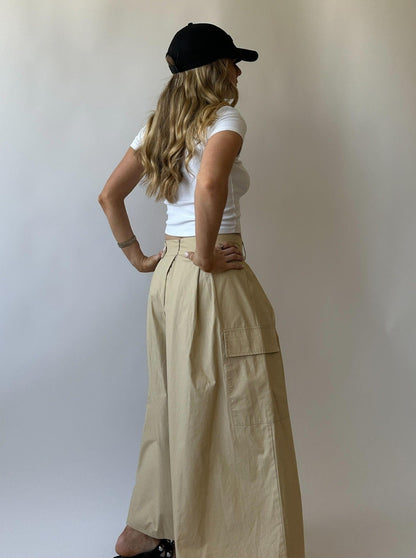 Cargo Maxi Skirt - Size S