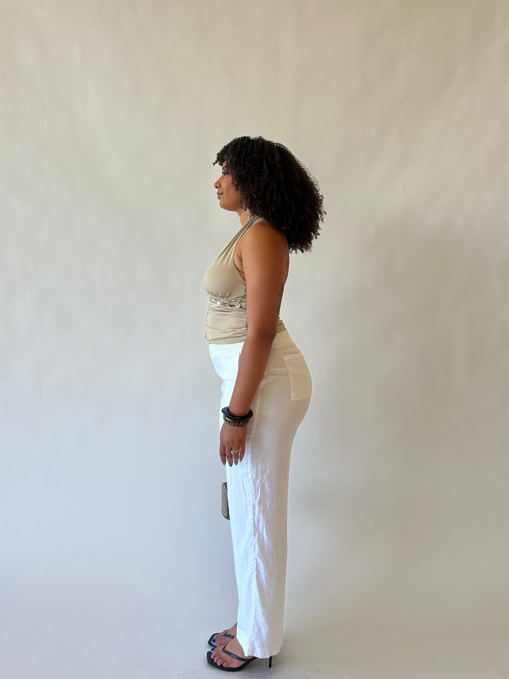 White Linen Pants