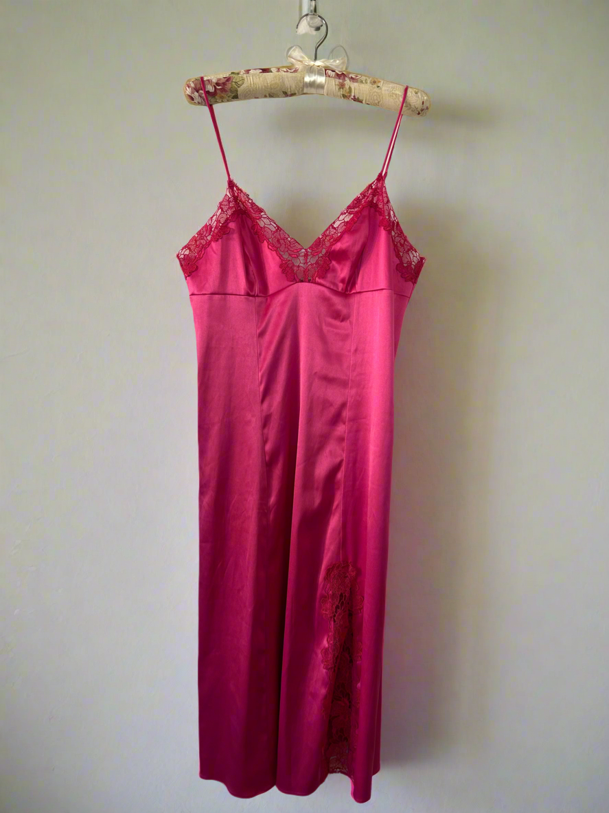 Hot Pink Victoria’s Secret Slip