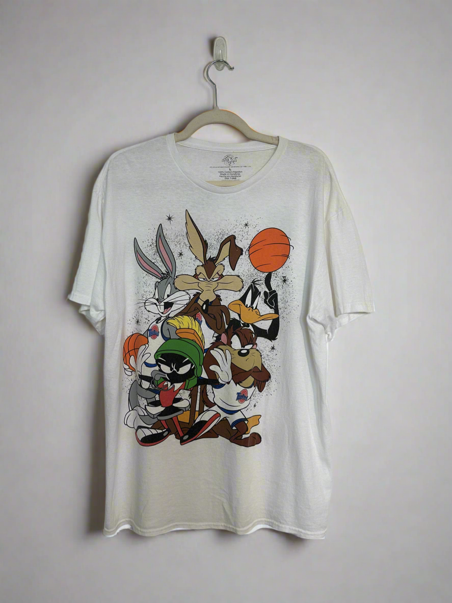 90s Looney Toons Tee - Size L