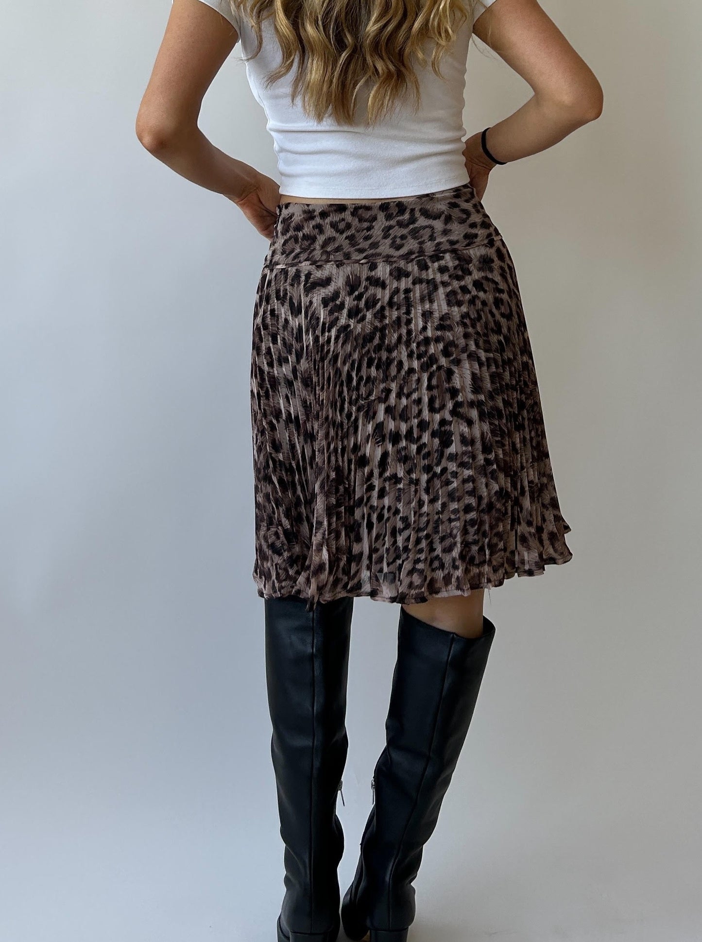 Cheetah Skirt - Size 2