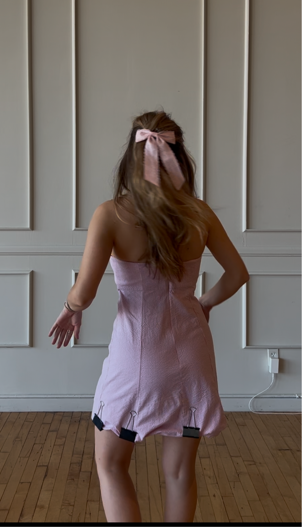 Vintage Gap Pink Seersucker Dress - Size 4