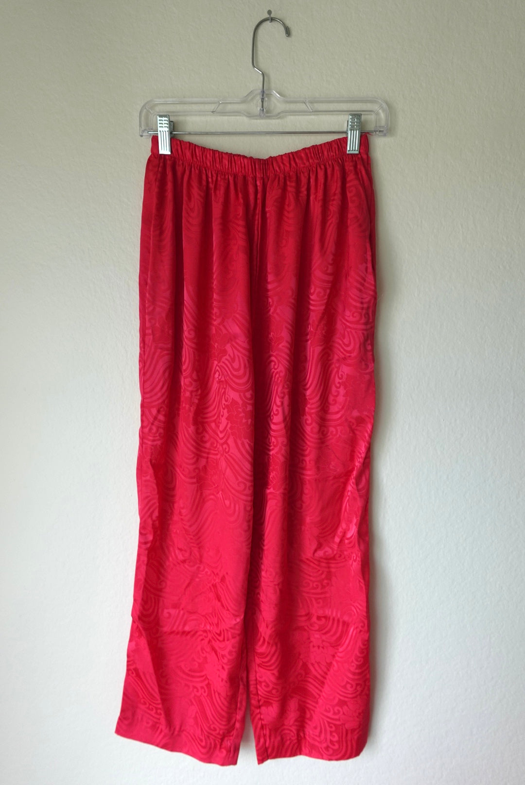 Vintage Christian Dior Silk Pajama Set