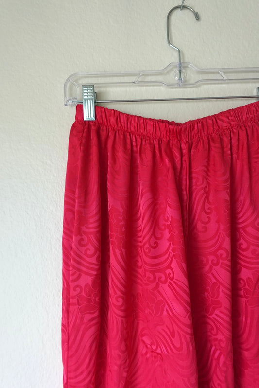 Vintage Christian Dior Silk Pajama Set