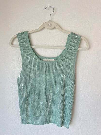 Vintage Teal Gem Tank
