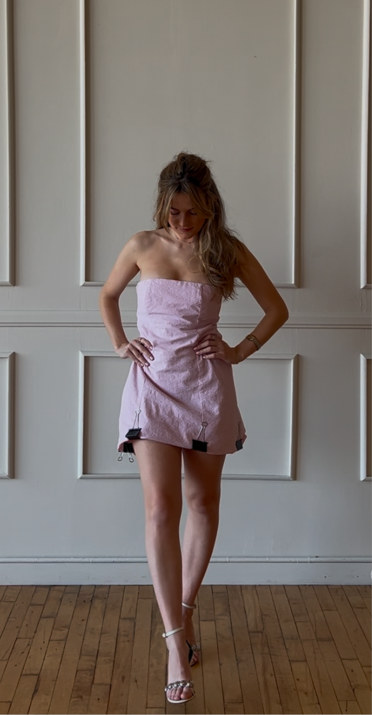 Vintage Gap Pink Seersucker Dress - Size 4