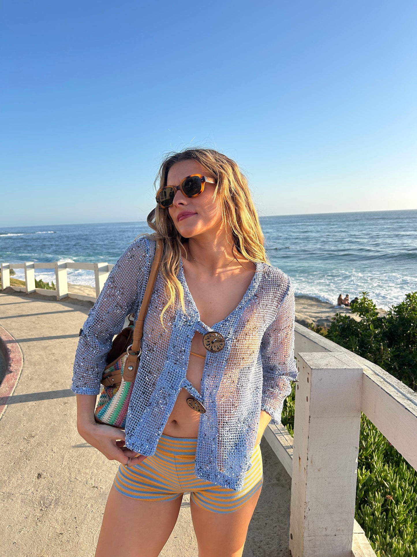 Vintage Crochet Cardigan