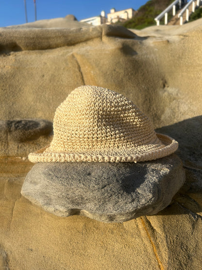 Straw Bucket Hat