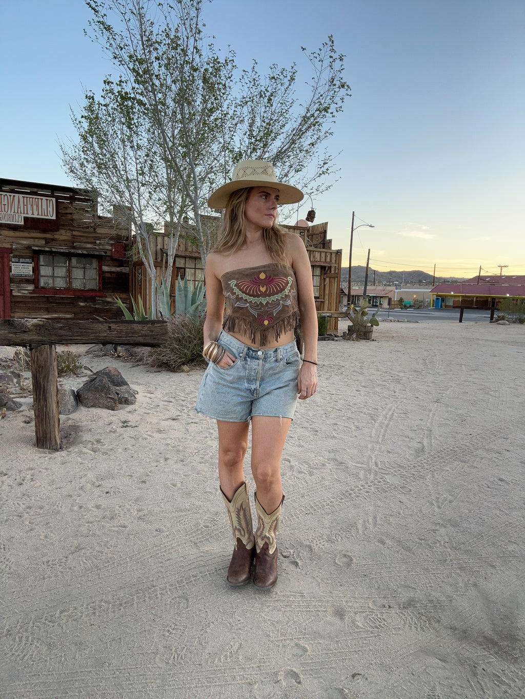 Tony Lama Rainbow Stitch Cowgirl Boots