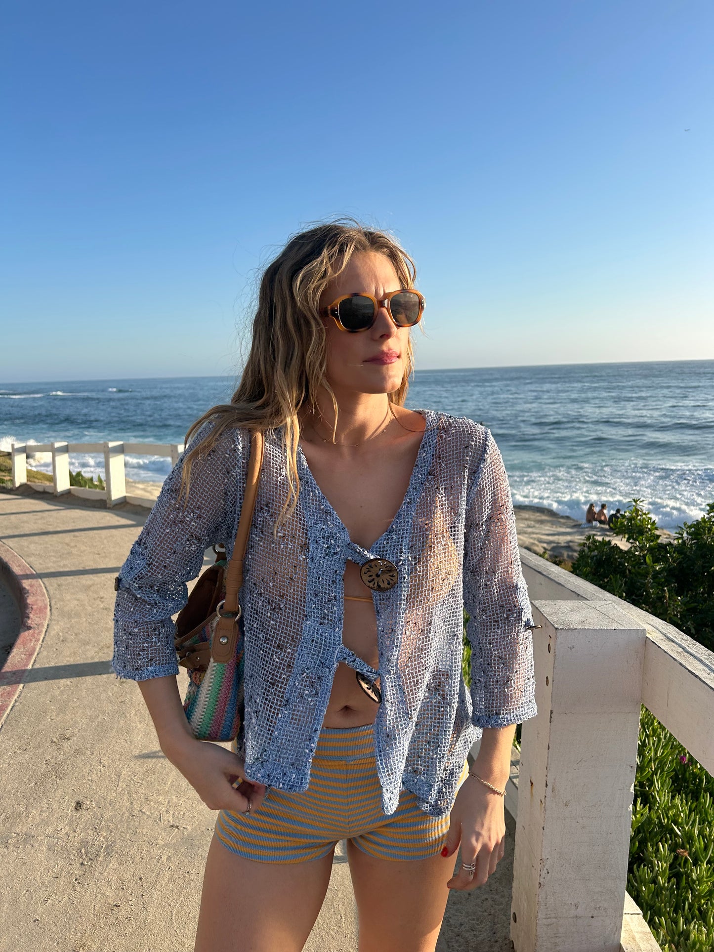 Vintage Crochet Cardigan