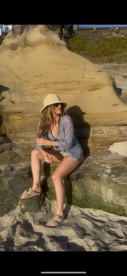 Straw Bucket Hat