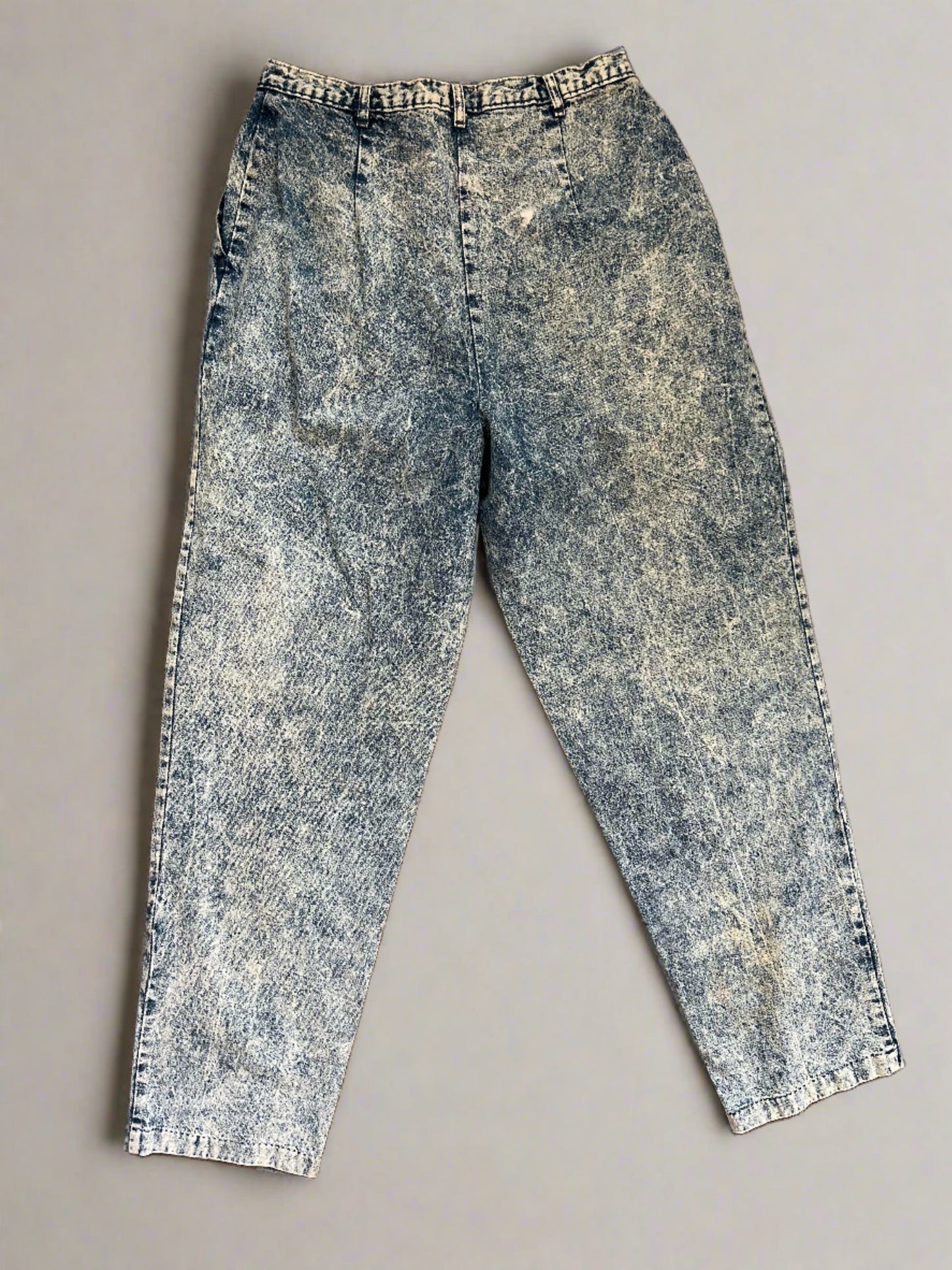 Vintage Levis Acid Wash Barrel Jeans - Size 27