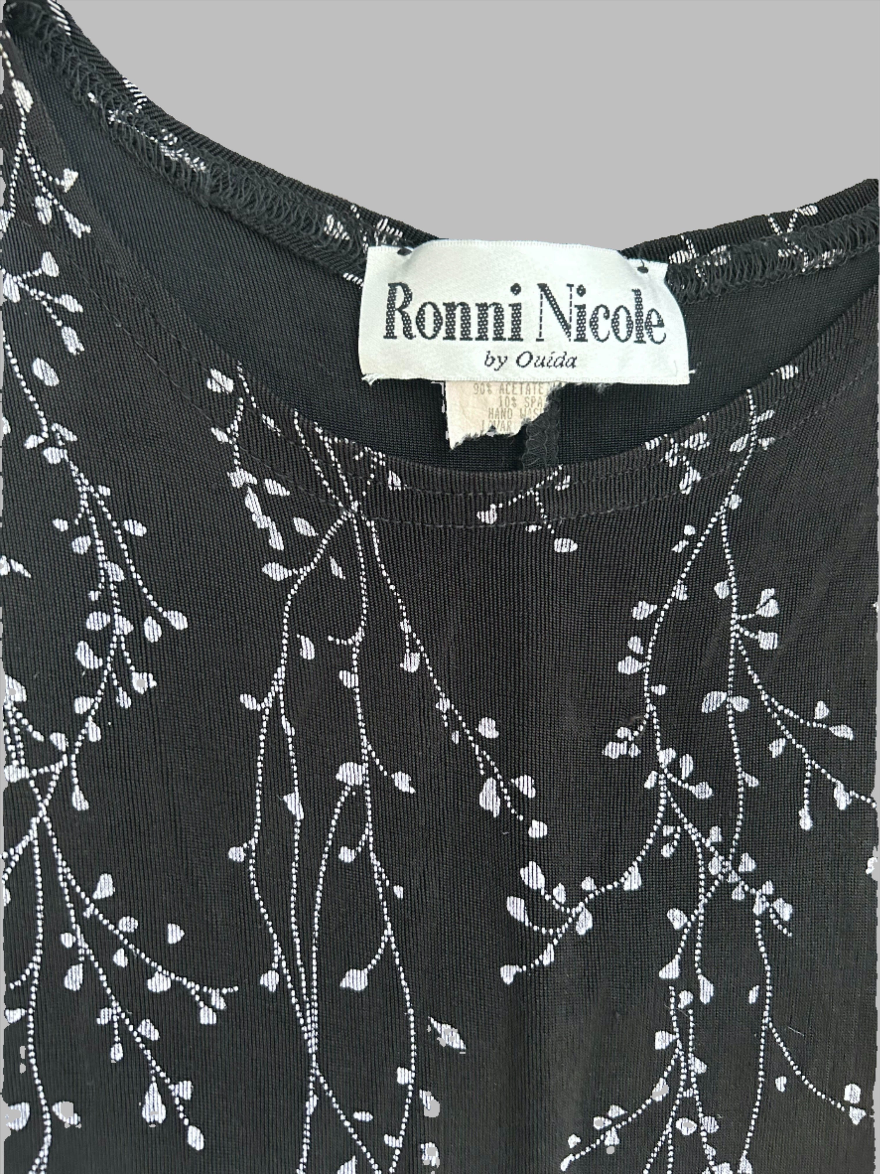 Vintage Jersey Maxi Dress - Size L/XL