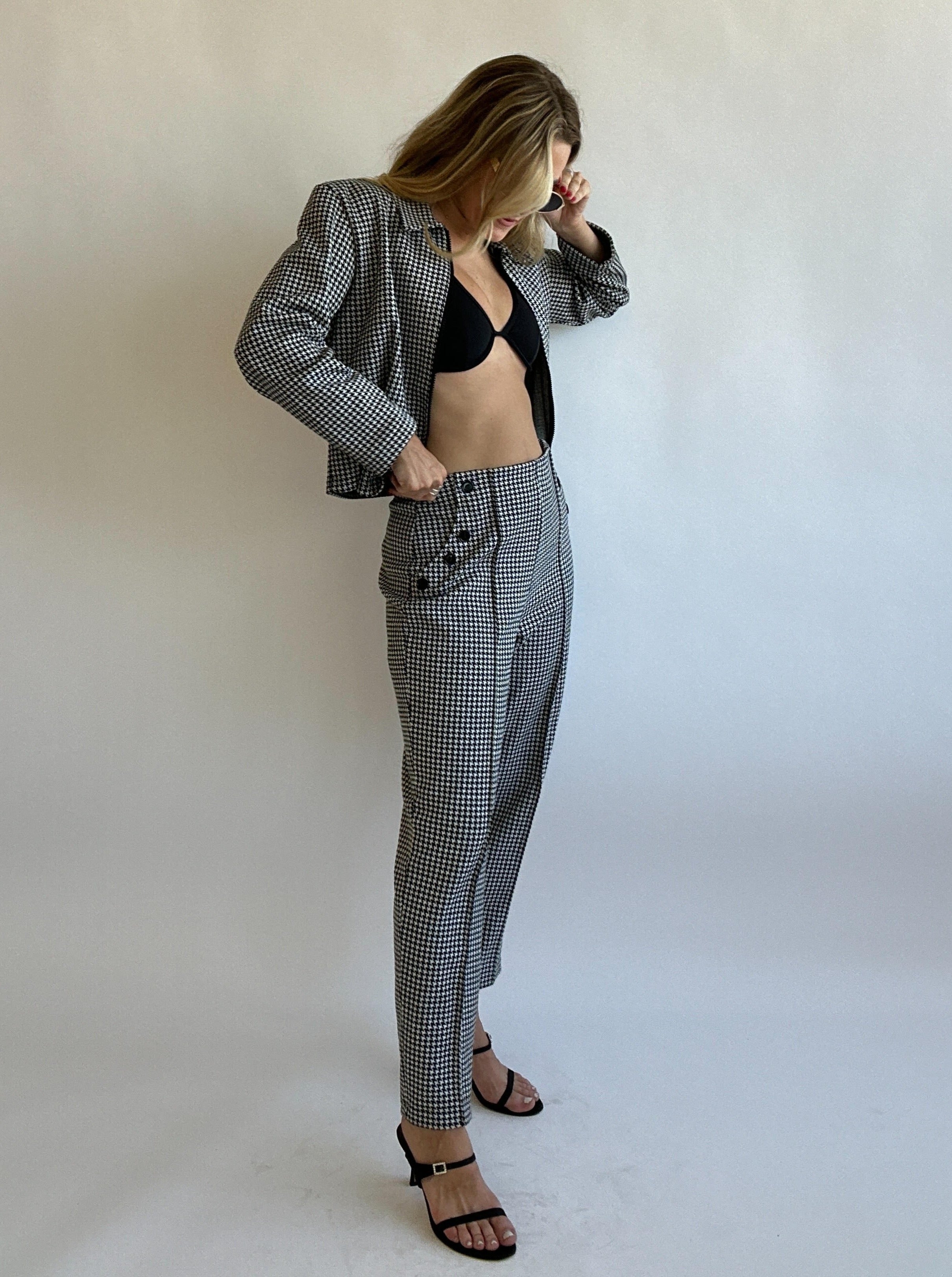 Vintage Jacquard Trouser